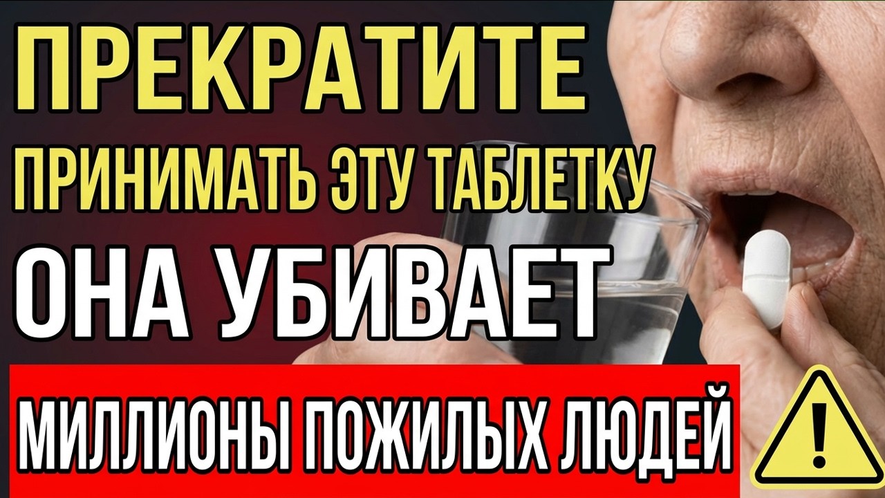 Кардиолог предупреждает — 3 препарата, которые повышают риск инфаркта после 70