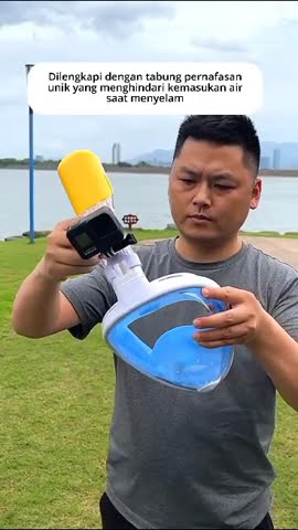 ALAT RENANG YANG BISA MEMBUAT KITA BERNAFAN DI DALAM AIR😍#viral