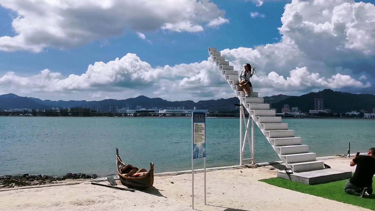 Jean Vlog 槟城生活誌 Penang Simple Life Vol 1 ：蓝天白云的木寇山岛 Oct 2019