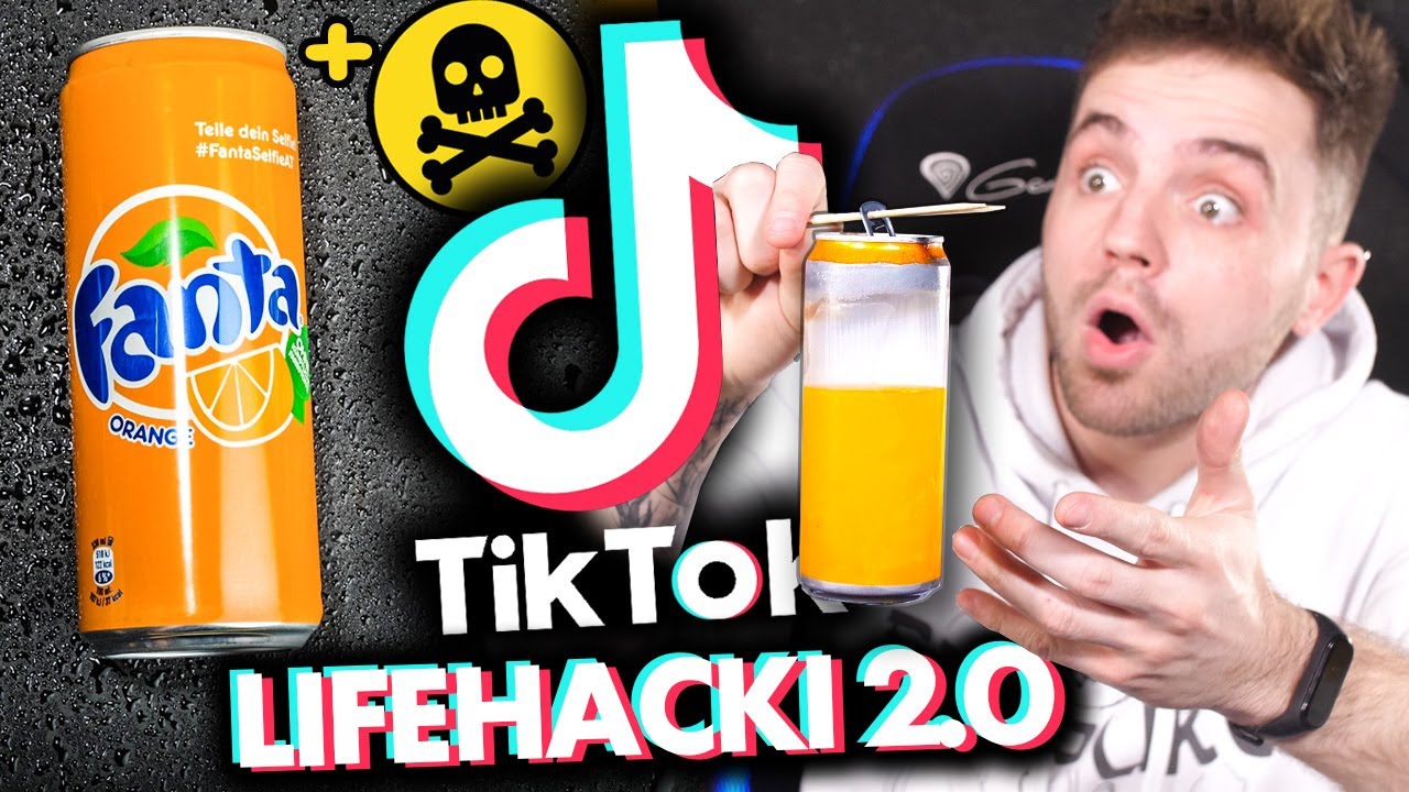 Testuje POPULARNE LIFEHACKI Z TIKTOKA *przezroczysta puszka?!*