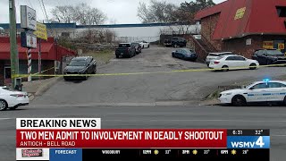 Two men charged in deadly shooting on Bell Road