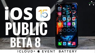 iOS 15 public beta 8 മലയാളത്തിൽ  event , battery , iCloud + and more