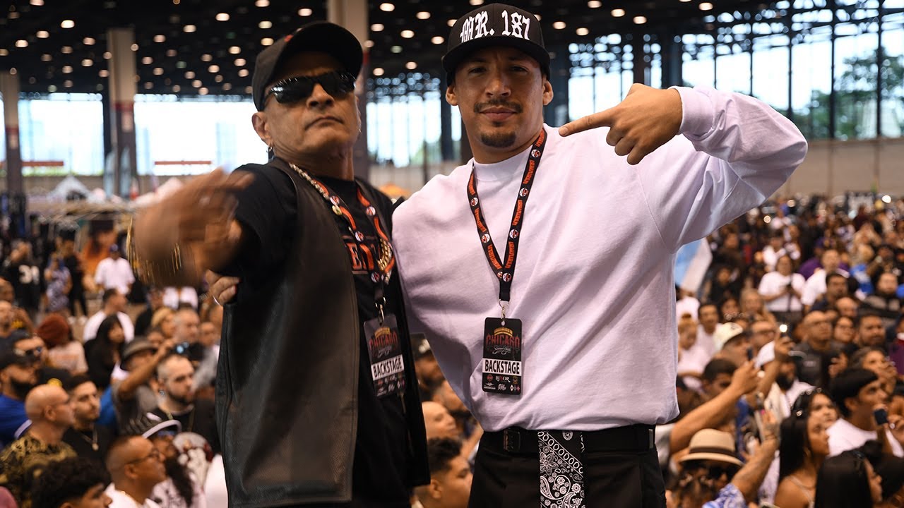 Chicano Rapper From California In Chicago At The Lowrider Super Show ...