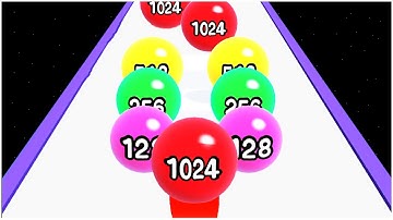 Ball Run 2048 - Gameplay Walkthrough - Levels 133-164