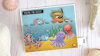 Creating An Interactive Diving Bear Card