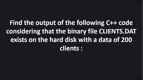 File Pointers Problem 4 || seekg(), tellg() || CBSE Class 12 CS