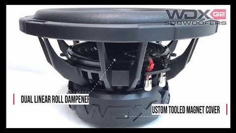 DB DRIVE WDXG2-D4 12” SPL WOOFER