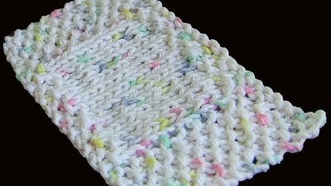 Add Seed Stitch Border to Knitting
