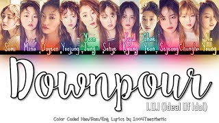 I.O.I (아이오아이) - Downpour (소나기) Color Coded Han/Rom/Eng Lyrics