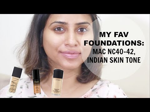 My Top Fav Foundation Nc 40 42 Nars Milani Indian Brown