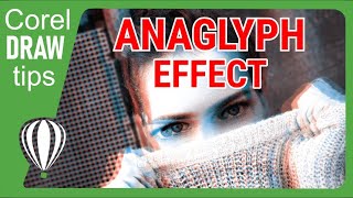 Easiest CorelDraw Anaglyph 3D Effect Tutorial