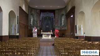 Extraits de la Messe des Rameaux 2020 à Bry sur Marne - Église vide (coronavirus)