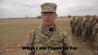Fort Sill BCT Thanksgiving message 4