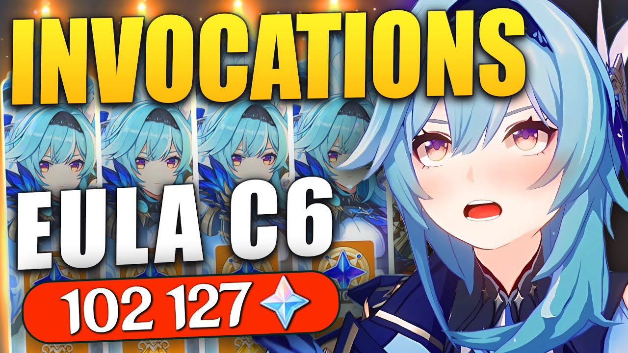 IL CLAQUE TOUT APRÈS 2 ANS D'ATTENTE ET 100.000 PRIMOS ! Invocations Eula + Arme