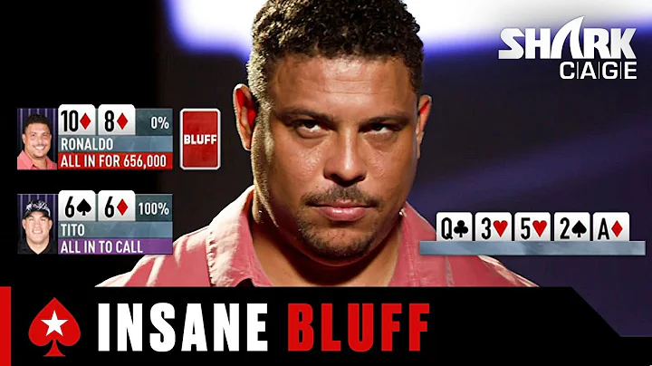 Ronaldo's SICK Bluff  Best of Shark Cage  PokerStars