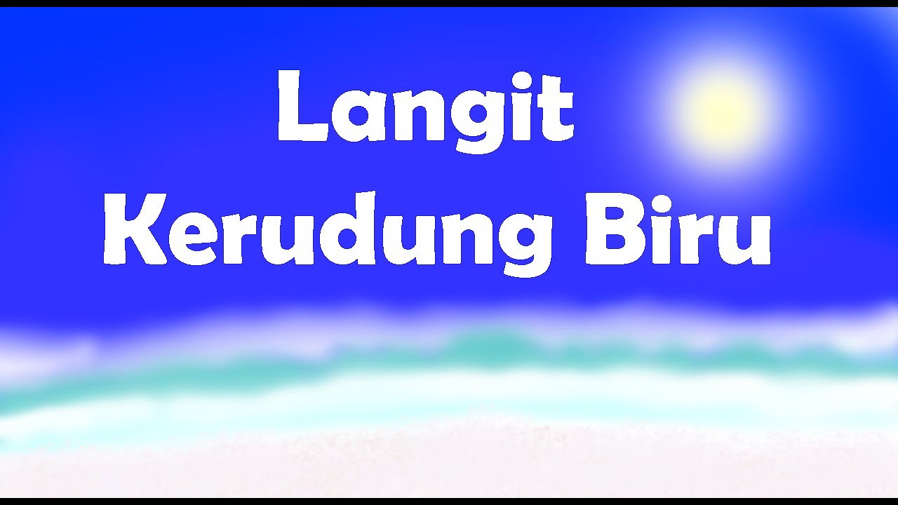 LANGIT KERUDUNG BIRU 