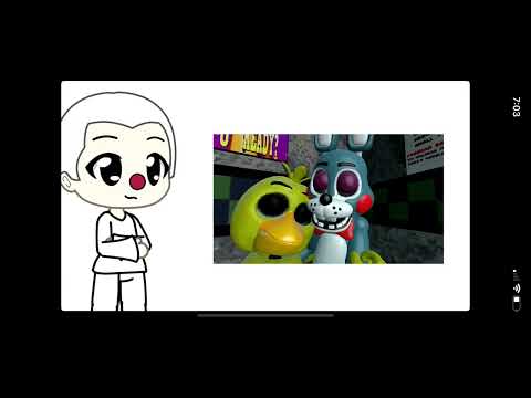 Me reacting to Freddy fazbear and friends: Chica runs away