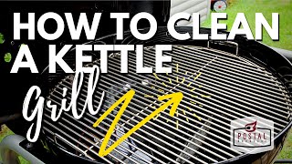 How To Clean A Weber Kettle Charcoal Grill  Deep Clean a BBQ