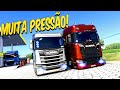 MUITA PRESSÃO NO PARANAZÃO - DUAS SCANIAS E UM DAF A TODA NA BR - ETS 2 MODS BR