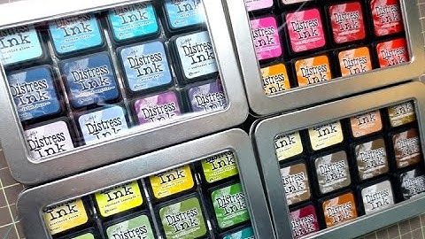 Quick Tip: How I Store My Distress Ink Mini Cubes