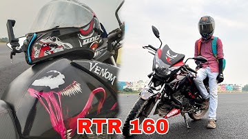 Bike sticker wrap rtr 160 | Bike sticker wrapping