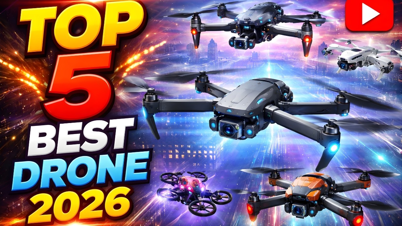 Best Drone 2026 | 4K Camera Drones for Beginners & Pros - YouTube