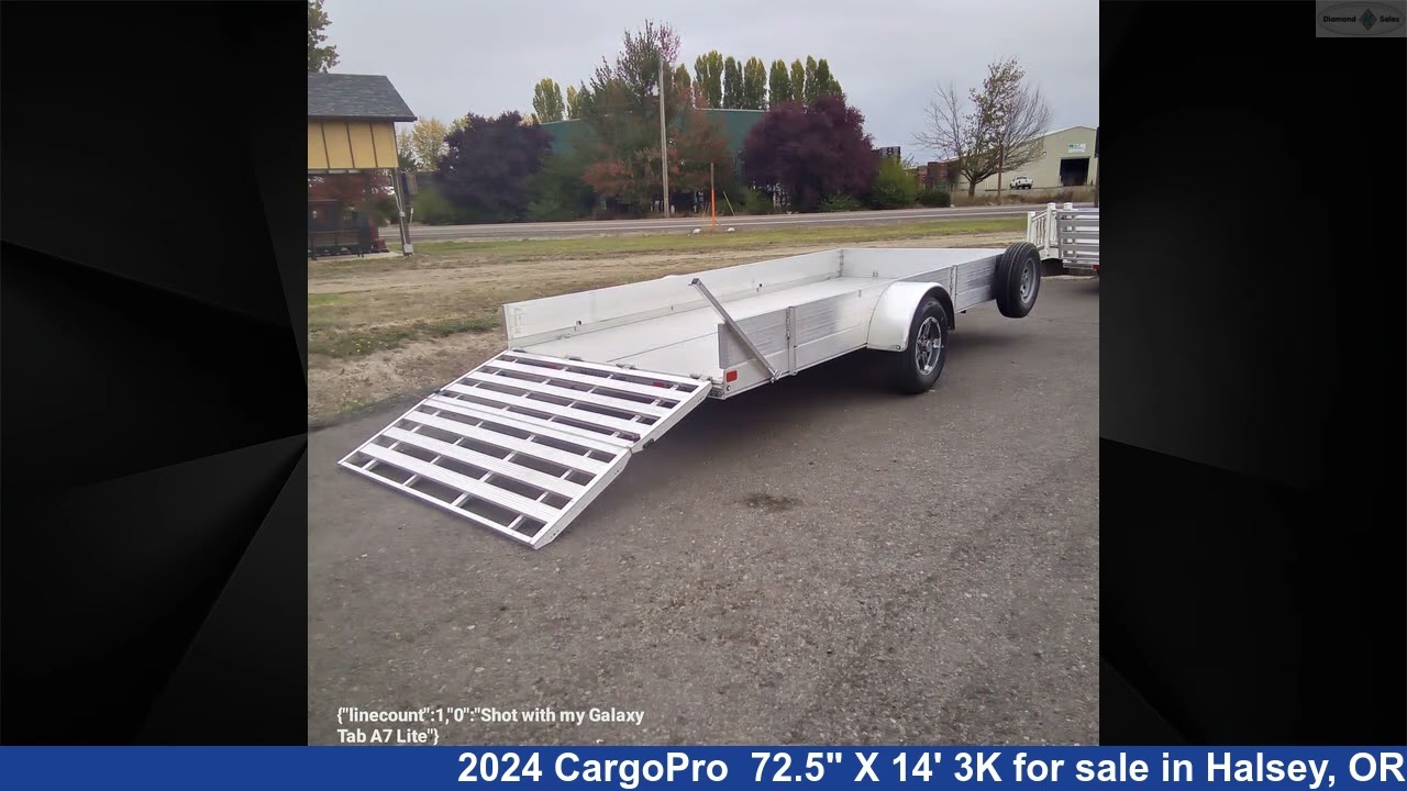 Spectacular 2024 CargoPro  Landscape Trailer RV For Sale in Halsey, OR
