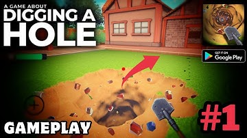 Digging a Hole Simulator  - Gameplay Walkthrough (Android, iOS) | #jerryisgaming #1