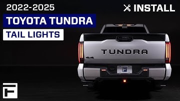How To: Install 2022-2025 Toyota Tundra LED Tail Lights | Form Lighting