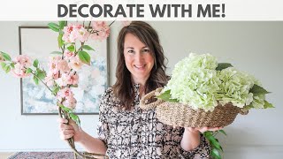 No Nonsense Spring Decorating Ideas | Best Faux Florals for Spring