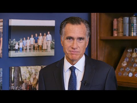 Senator Romney Releases Message to Utahns on Senate Reelection Plans