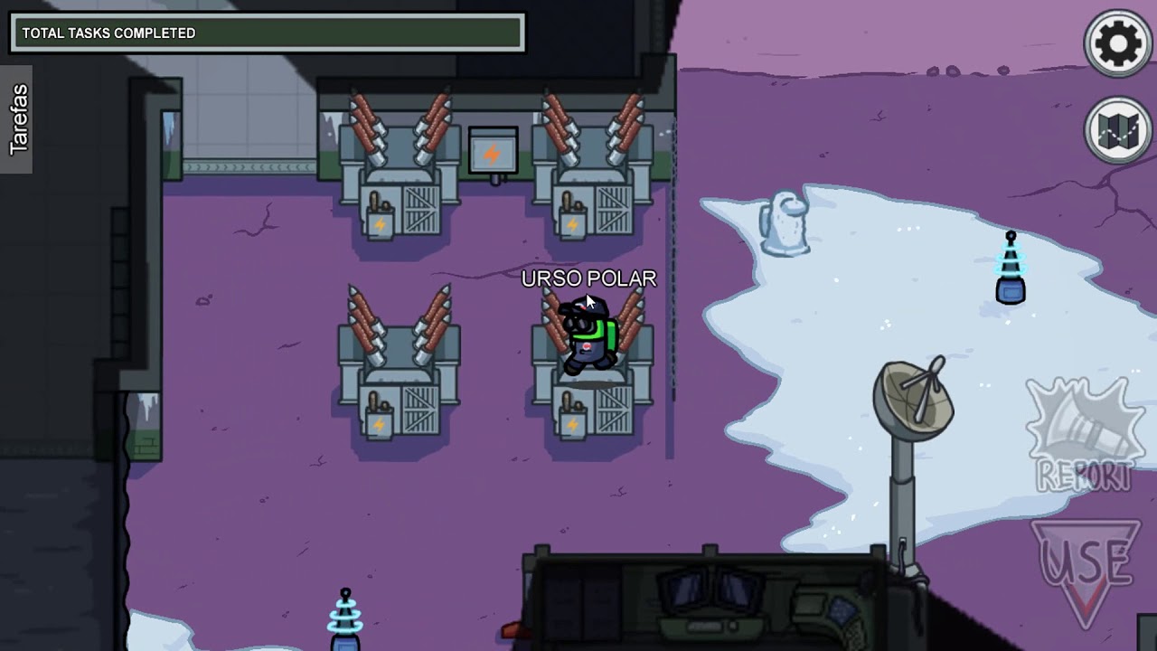 Карта полюс из амонг ас