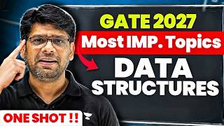 GATE 2027 Data Structures One Shot | Most Important Topics by Pankaj Sir