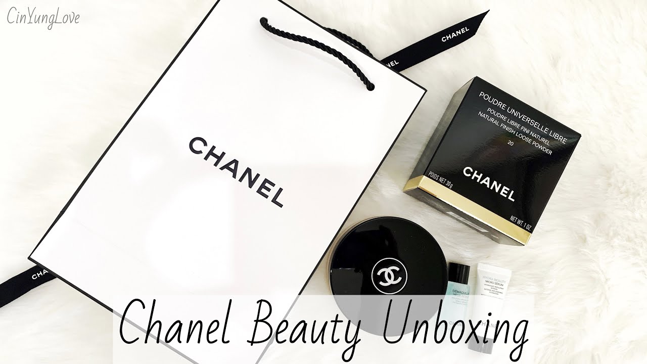dybde Vær sød at lade være eskortere CHANEL LOOSE POWDER Unboxing | Chanel Beauty Mini Haul - YouTube