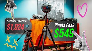 BEST Pro Tripod under $550? YC Onion Pineta Peak Hands-on Review for 2D, VR180 & 360 Filmmakers screenshot 4