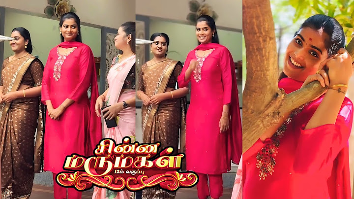UPCOMING EPISODE : ஷூட்டிங்கில் சிரித்து சொதப்பிய தாமரை | Chinna Marumagal Serial Shooting Spot