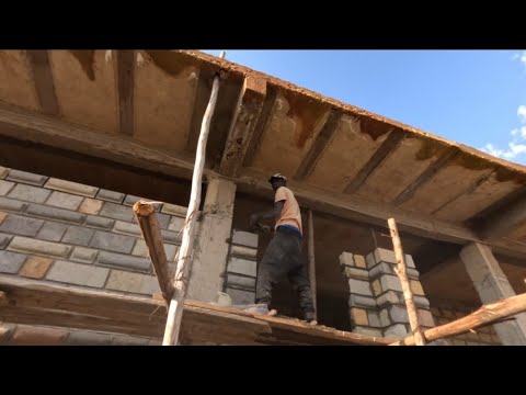 Big progress done at construction site. 