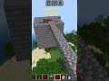 🚀 Infinite Bridge Builder in Minecraft PE! #minecraft #shorts #funn
