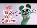 Títere de Ratón con calcetín - Manualidades para todos - Mouse Sock Puppet