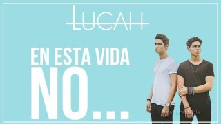 Video thumbnail of "En Ésta No || Cover de LUCAH || LETRA"
