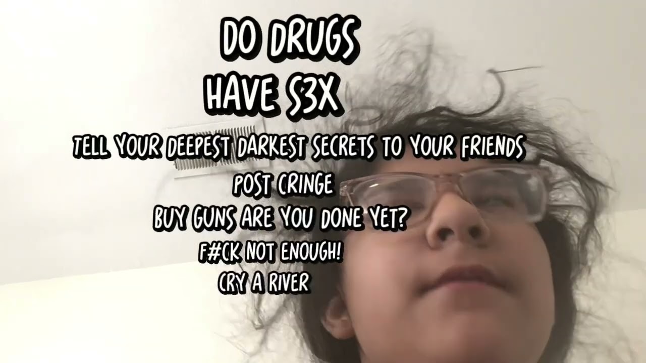 What being thirteen sounds like btw song name is self care by Penelope something 