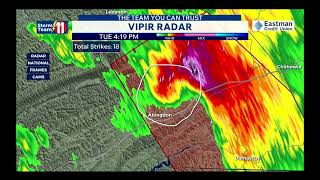 WJHL NewsChannel 11 Severe Weather Coverage July 28, 2026