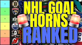 NHL Goal Horns & Goal Songs TIER LIST