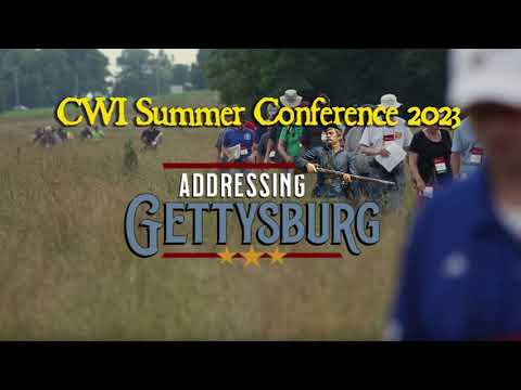 Cwi At Gettysburg 2023 Summer Conference