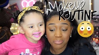Mommy and Toddler Makeup Routine