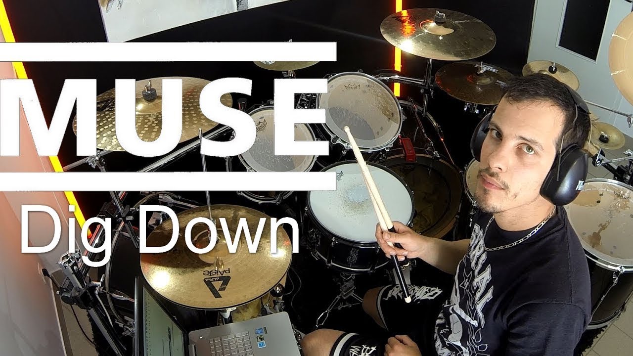 Muse - Dig Down - Drum Cover- Metal Version | By Joey Drummer
