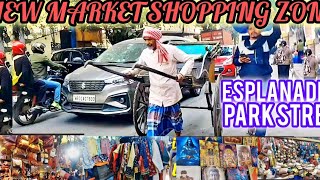 KOLKATA NEW MARKET ESPLANADE PARKSTREET SHOPPING VLOG
