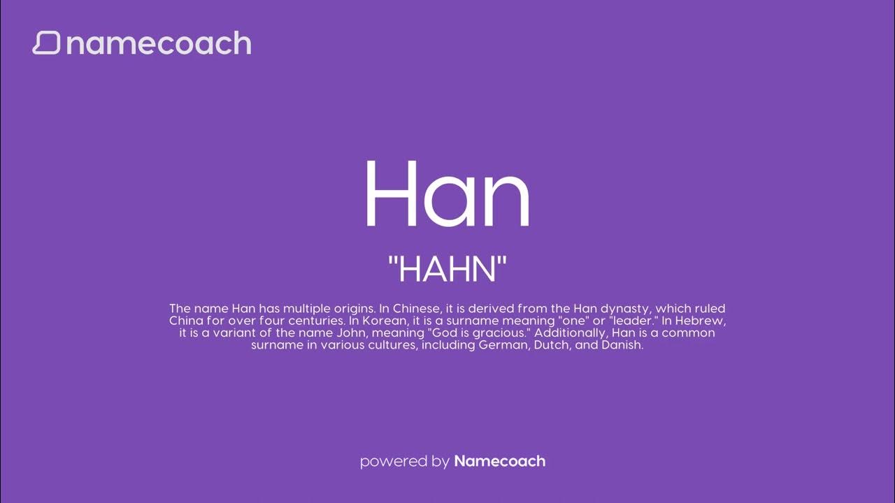 how-to-pronunce-han-youtube