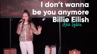 Аня Губка - I don’t wanna be you anymore (Billie Eilish cover) / Talant School