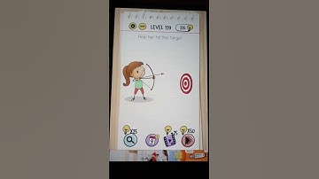 Help her hit the target level 119 brain test